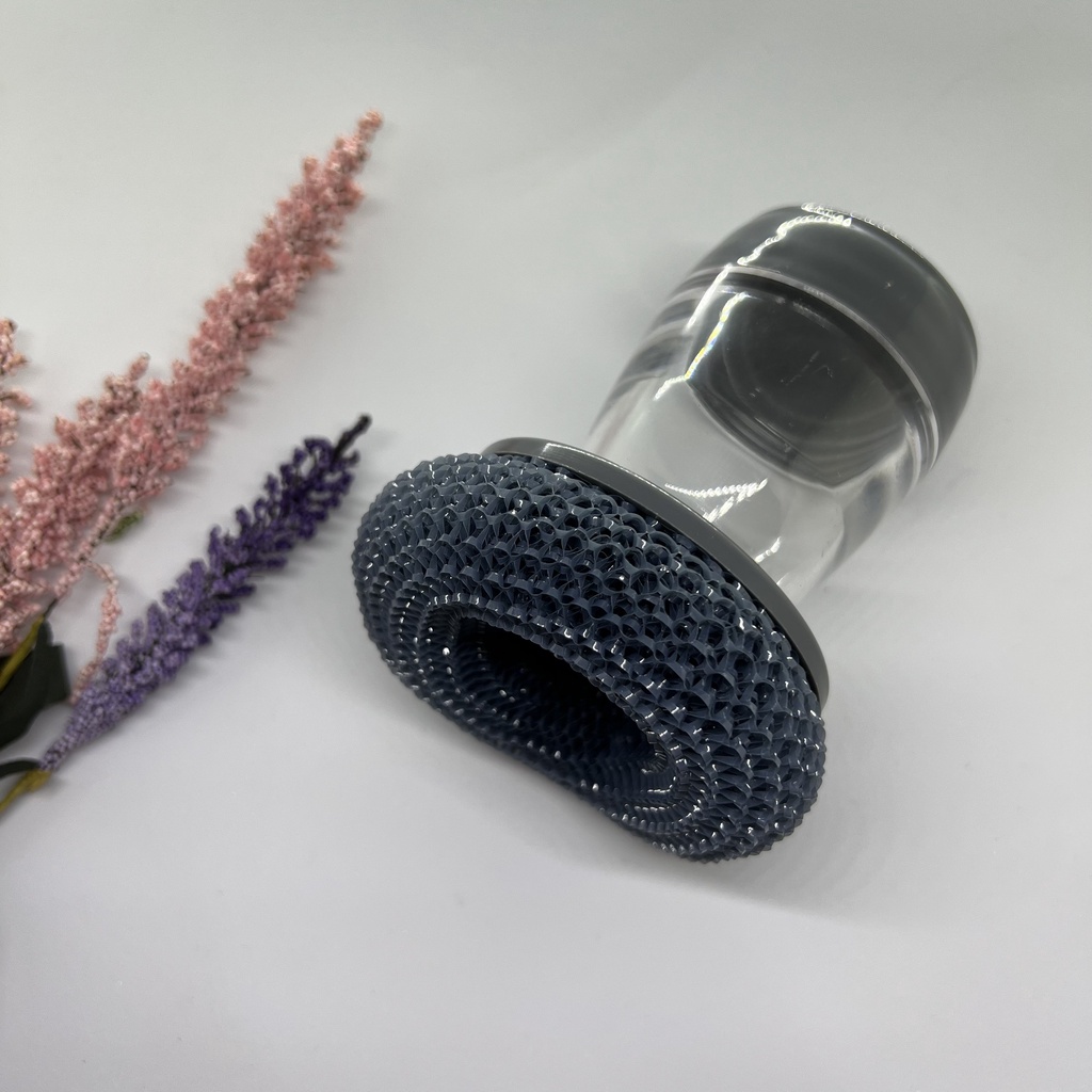 Bàn chải cọ xoong nồi, cọ bếp, cọ rửa bát đĩa có bình đựng xà phòng - dụng cụ chà xoong nồi có bình đựng nước rửa chén