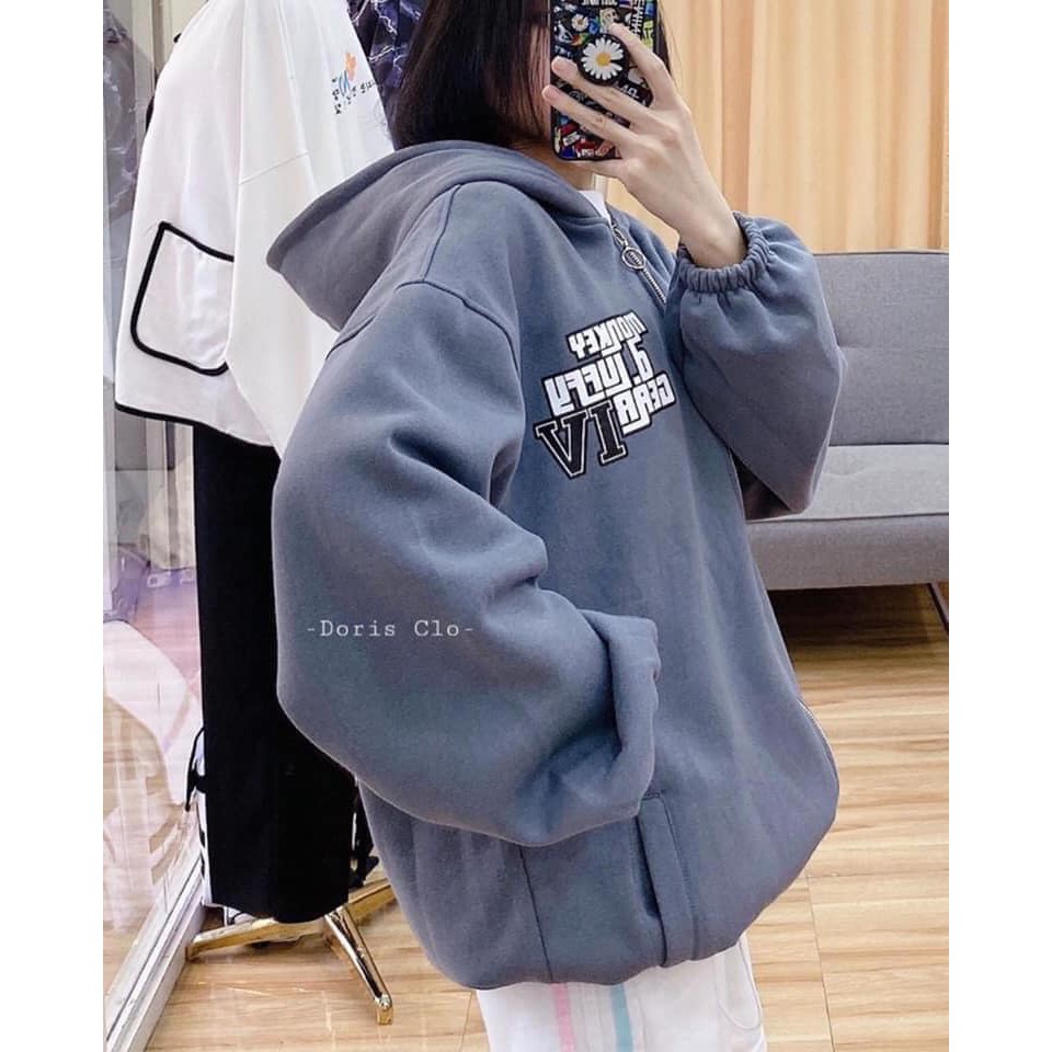 Áo khoác nỉ hoodie dài tay in hoạt hình 3D luffy ,tay bo chun ,có mũ, form rộng unisex [có video và ảnh thật ]