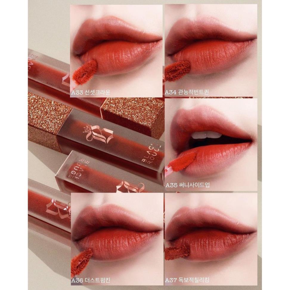 Son blackrouge/background ver 7 màu A33 A34 A35 A36 A37 Son môi dành cho học sinh sinh viên handmade thơm siêu lì