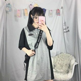 Áo thun ulzzang phom rộng | áo phông cổ polo