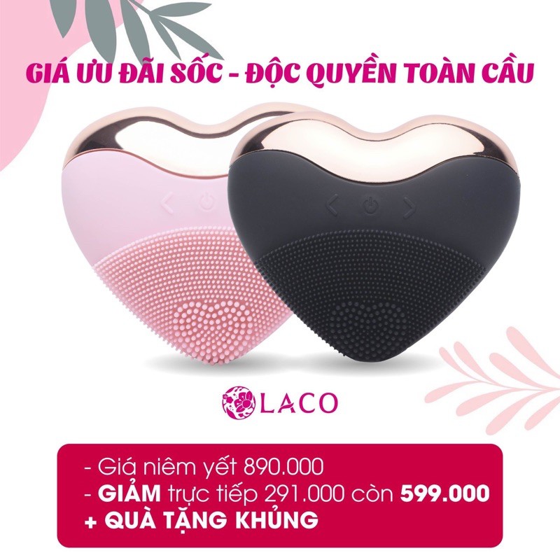 {GIÁ THANH LÝ} MÁY RỬA MẶT LACO LUXURY- ( NÂNG CƠ-XOÁ NHĂN-LÀM SẠCH )