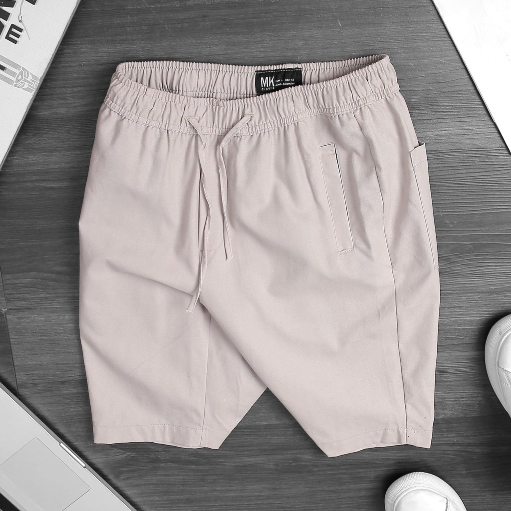 Bộ quần áo nam cotton 3 màu trẻ trung, thiết kế cổ chữ V cá tính, khoẻ khoắn | BigBuy360 - bigbuy360.vn