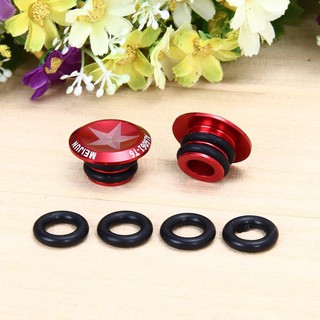Bicycle MTB Bicycle Aluminum Alloy Plug Handle Grip End Stoppers