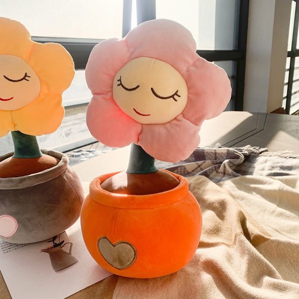 Gấu bông hình bông hoa hướng dương