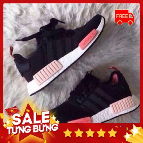 Giày Thể Thao Sneaker Nmd Đen Hồng - Freeship Từ 150K