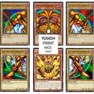  [BÀI IN] Bài YuGiOh - Bộ 54 lá bài - YuGi Exodia Deck trong Legendary Deck 1  Htot