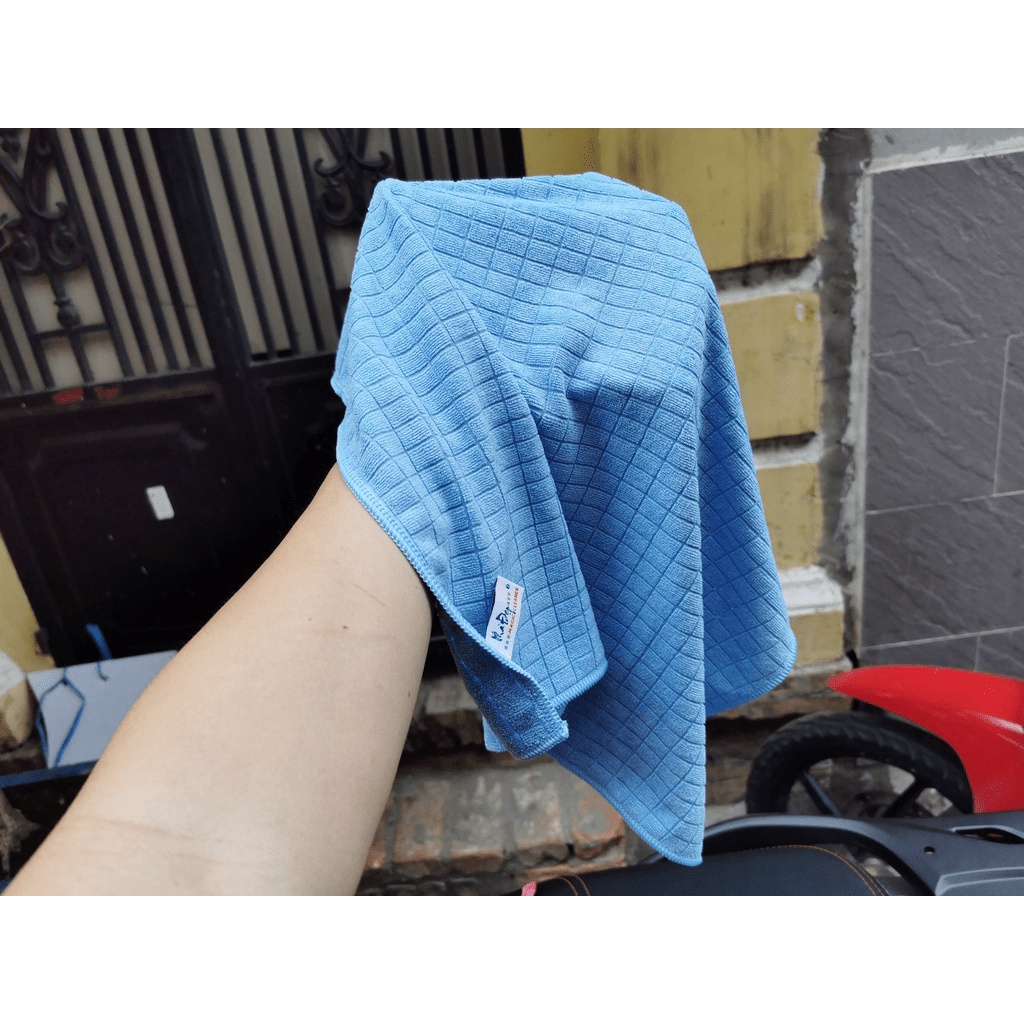 Khăn Lau Xe Microfiber NDF Lau Kính ,Mềm Mịn Không Xước  - Uy Tín _Chất Lượng _Giá Hủy Diệt