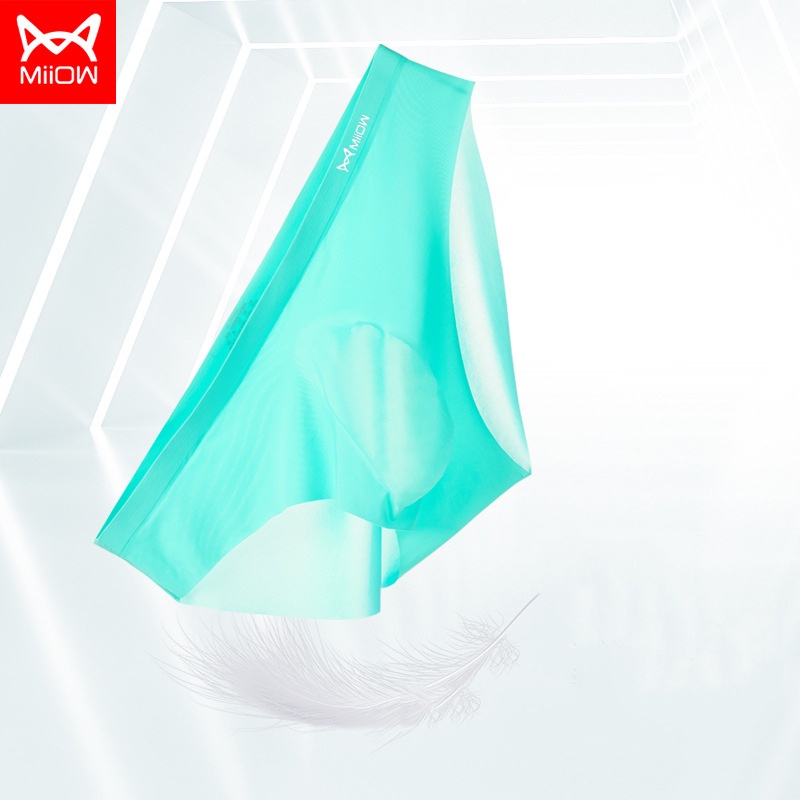 Hộp 3 quần sịp nam Miiow kháng mùi kháng khuẩn thun lạnh siêu mỏng boxer chun đúc