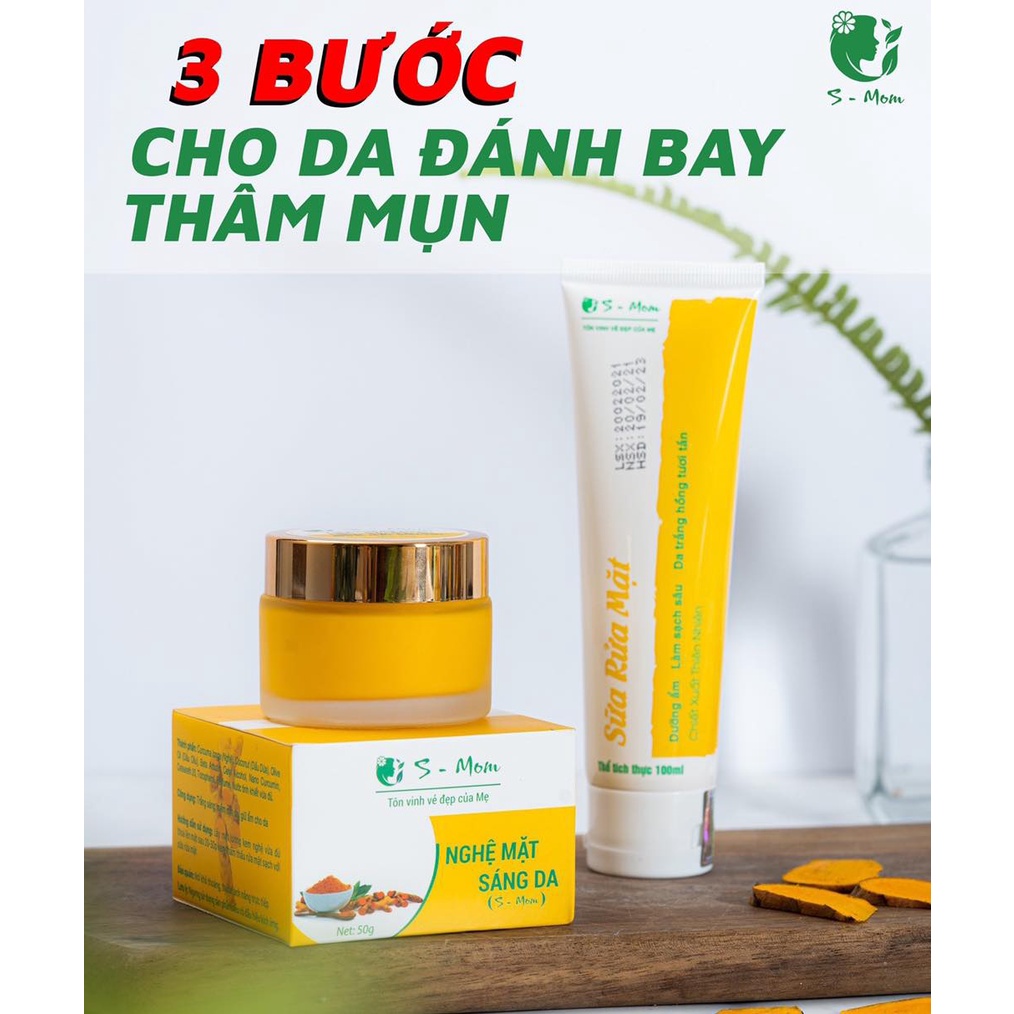 Combo Chăm Sóc Da Cho Mẹ Bầu Và Sau Sinh Smom