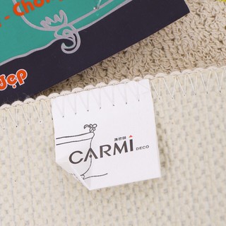 Thảm Chùi Chân Carmi Hình Mặt Gấu