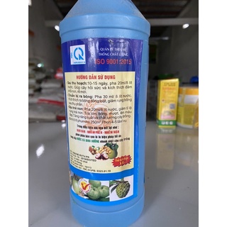 Phân bón lá npk sinh học bioted 603
