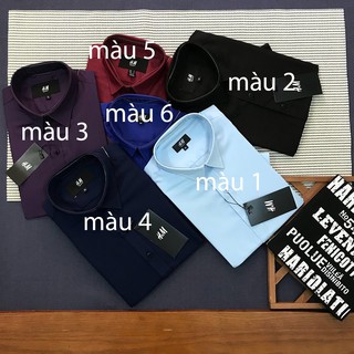 Aó sơ mi ngắn tay kate lụa cao cấp