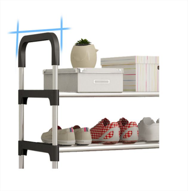 [Giá sỉ] Kệ giày dép khung inox 5 tầng bền đẹp