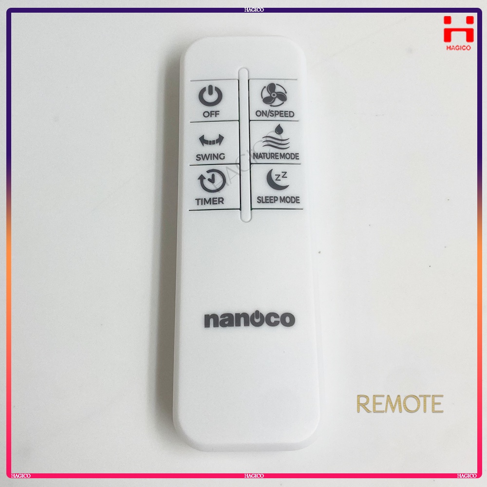 Điều khiển từ xa Quạt Nanoco Remote Controller