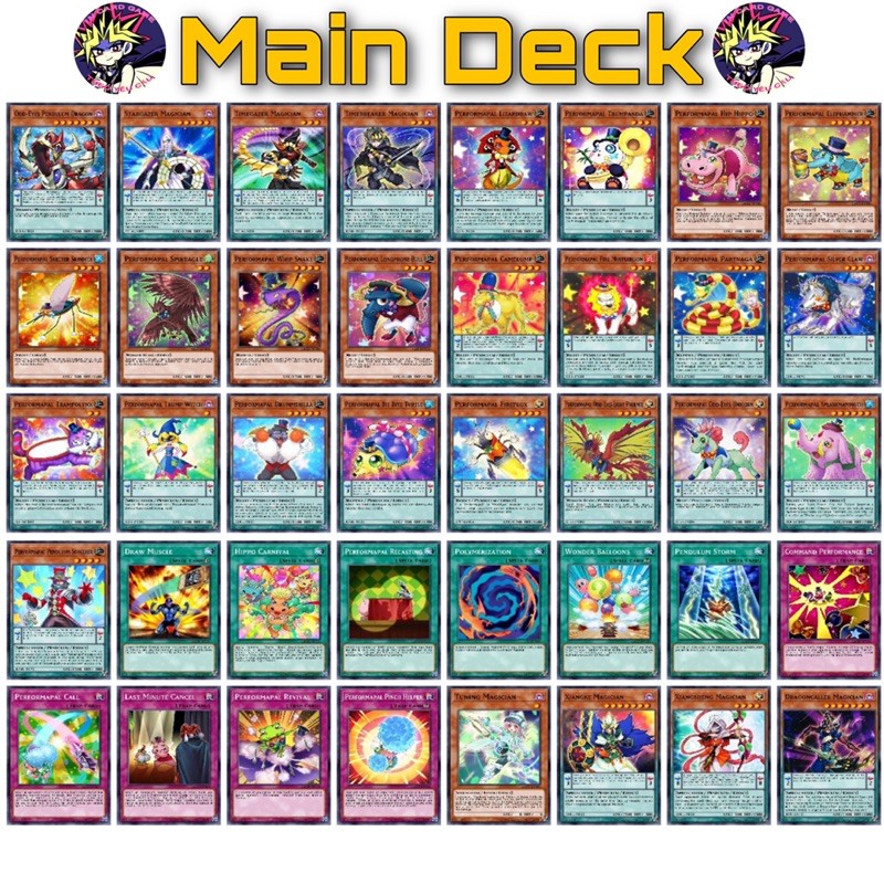 Bộ bài Yuya Sakaki 45 lá.