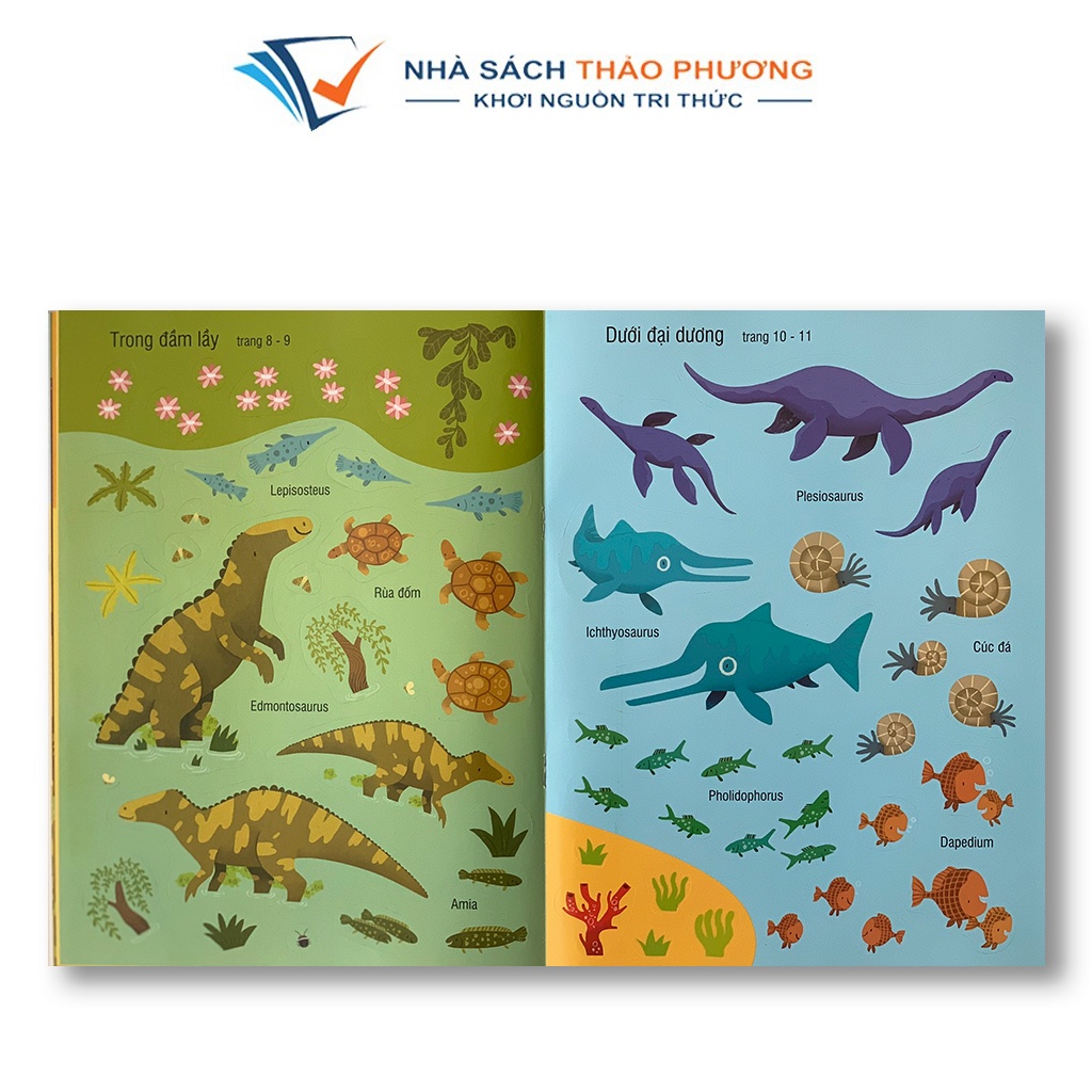 Sách - First sticker book - Sách dán hình đầu đời cho bé nhiều chủ đề (Lẻ cuốn)
