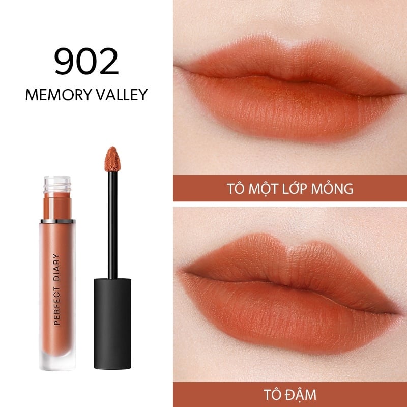 Son Kem Perfect Diary Màu Lì Tông Màu Cổ Điển Lâu Trôi 2.5g