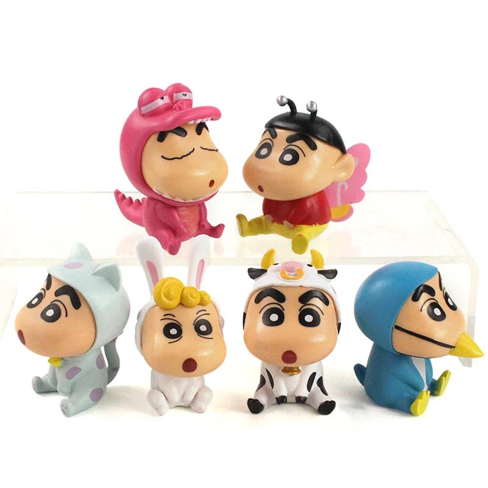 LILYES Bộ 6 Cá Sấu Hóa Trang Shin-Chan Độc Đáo