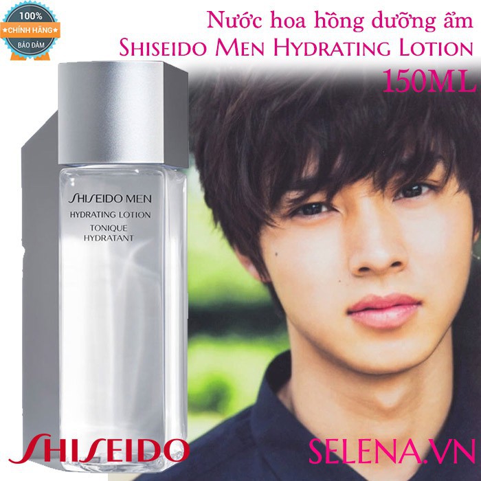 [KHUYẾN MÃI]  Nước hoa hồng dưỡng ẩm Shiseido Men Hydrating Lotion 150ml