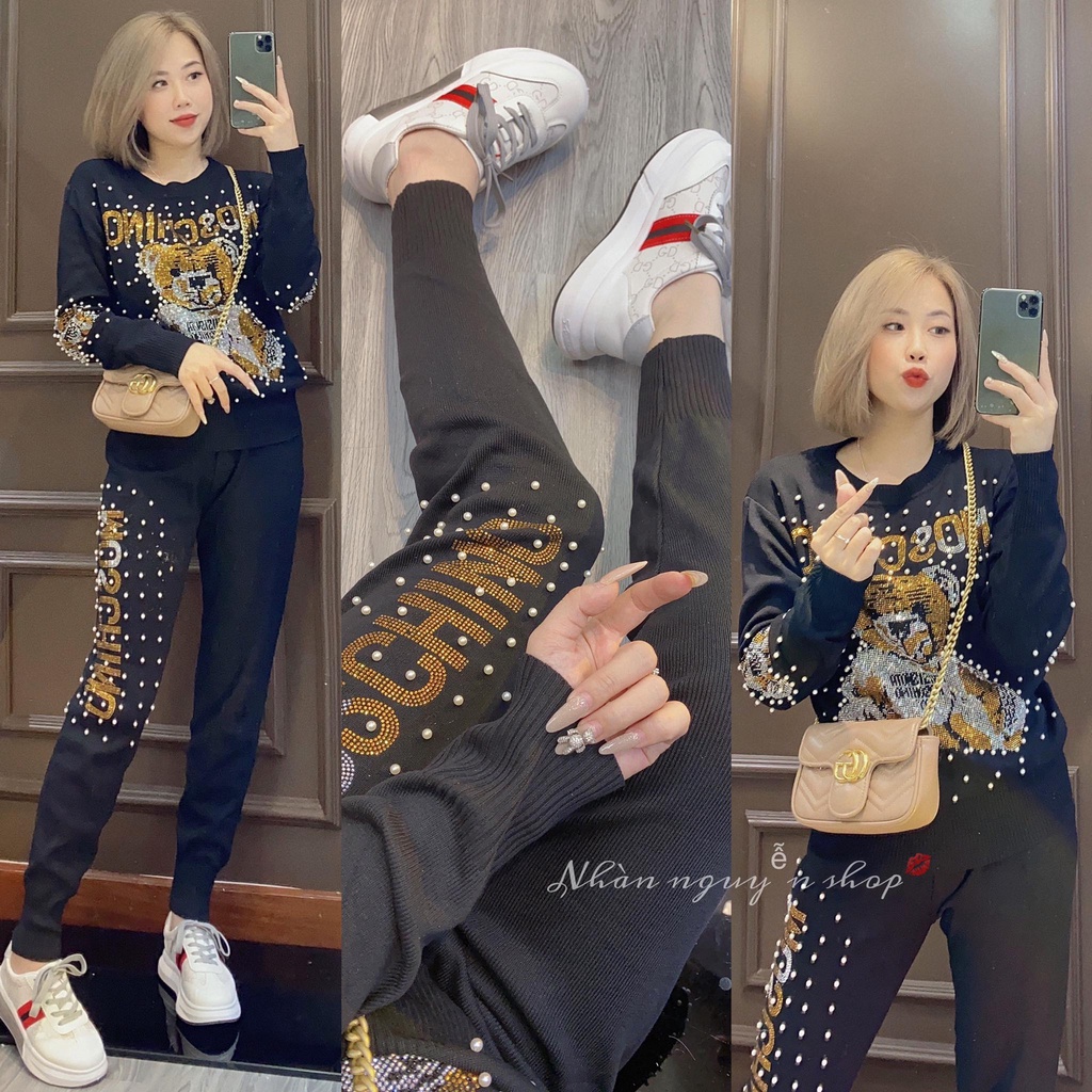 Bộ Len Đính Đá