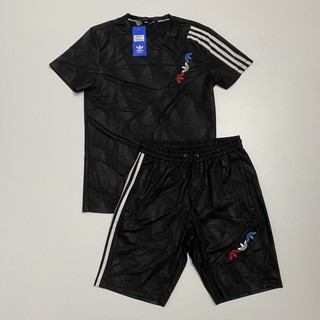 Bộ Thể Thao Nam Ad.das Đen Logo Sắc Nét, Vải Cotton Lạnh Mặc Mát, Vải Đẹp, Không Xù Cam Kết Chất Lượng