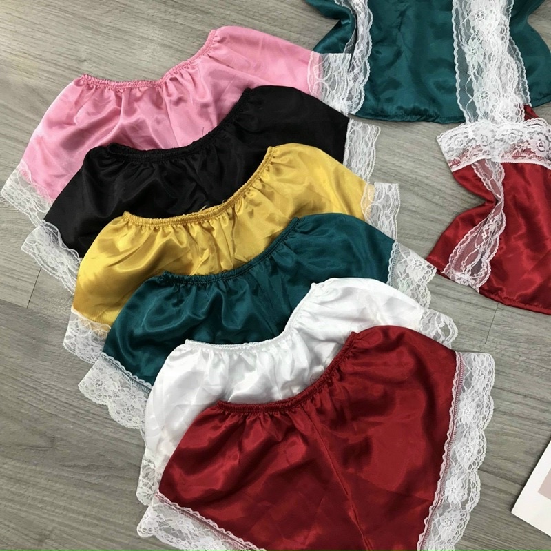 [SẢN PHẨM HOT] Bộ ngủ sexy vải phi mềm ,phom dưới 55kg
