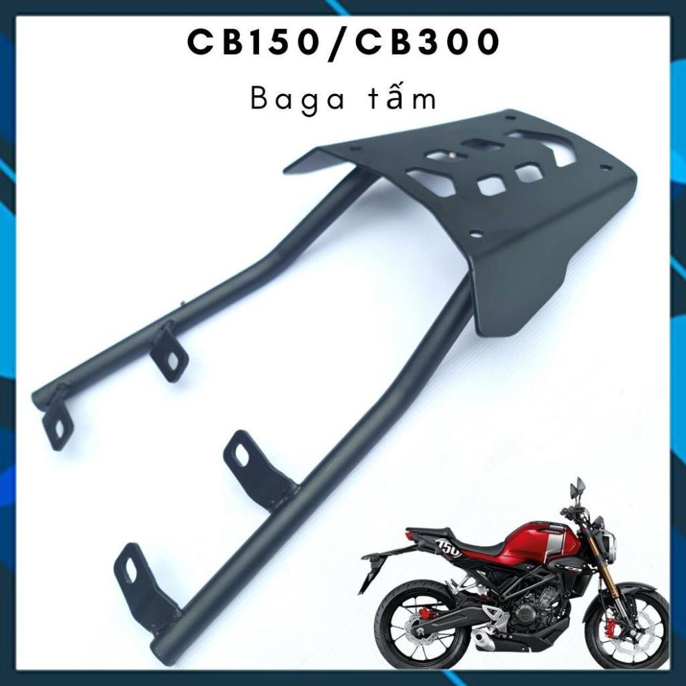 Baga CB150, baga CB300 có vị trí gắn thùng sau. Sơn tĩnh điện màu đen nhám Chính hãng Mbiker
