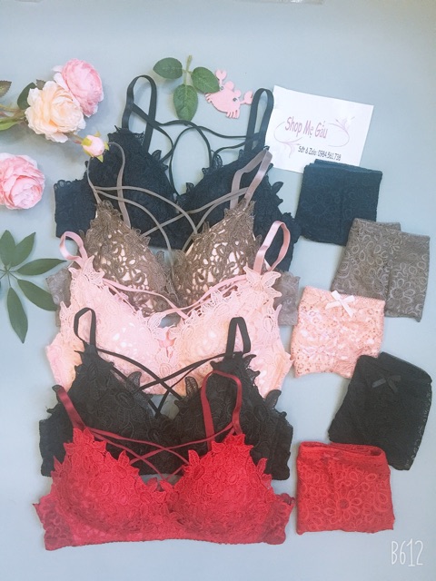Bộ đồ lót nữ ren sexy quyến rũ gợi cảm vô cùng kute đáng yêu_𝐁𝐋𝟎𝟕 | BigBuy360 - bigbuy360.vn