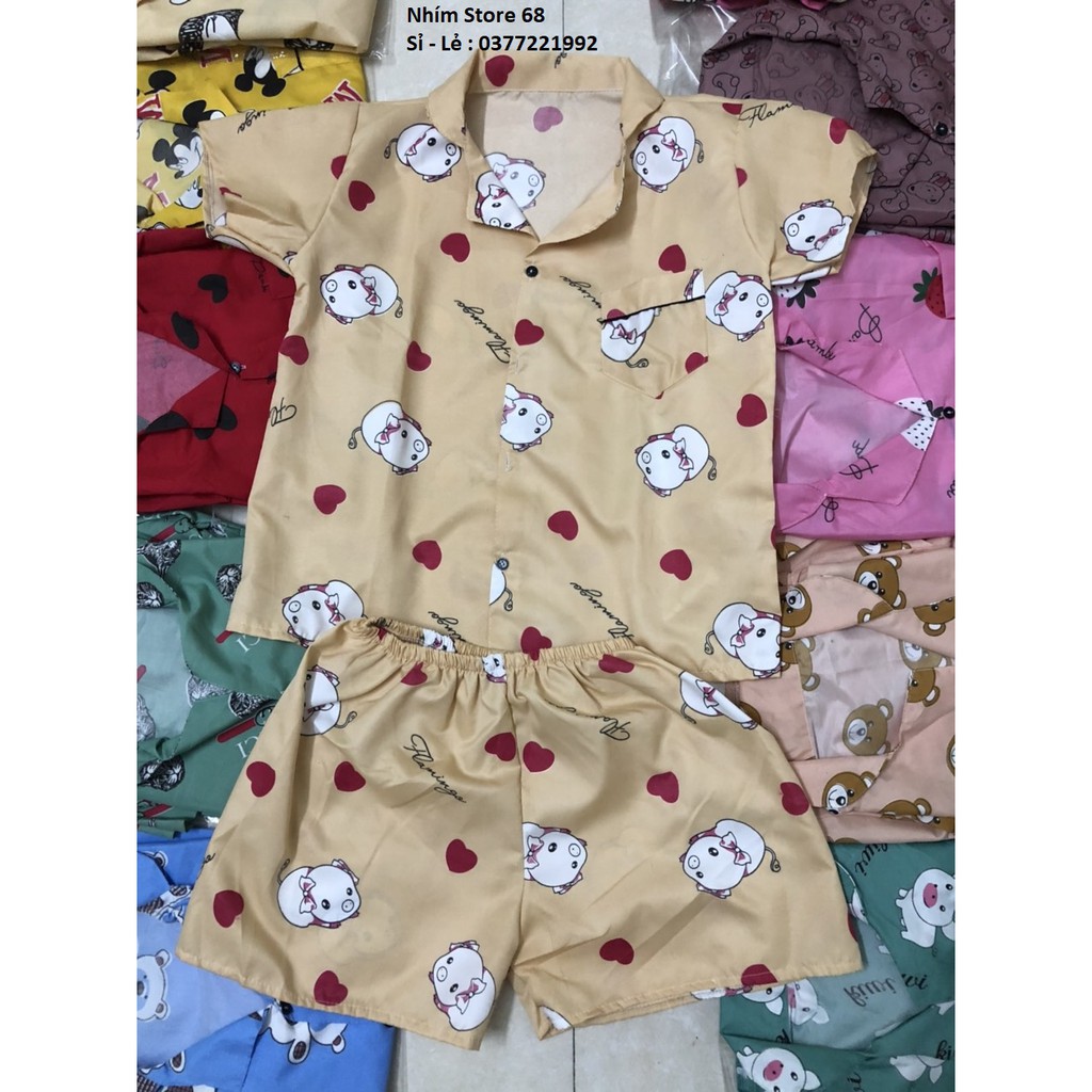 [HÀNG MỚI 2020] Bộ đồ ngủ Pizama Cộc Tay hè siêu mát | BigBuy360 - bigbuy360.vn
