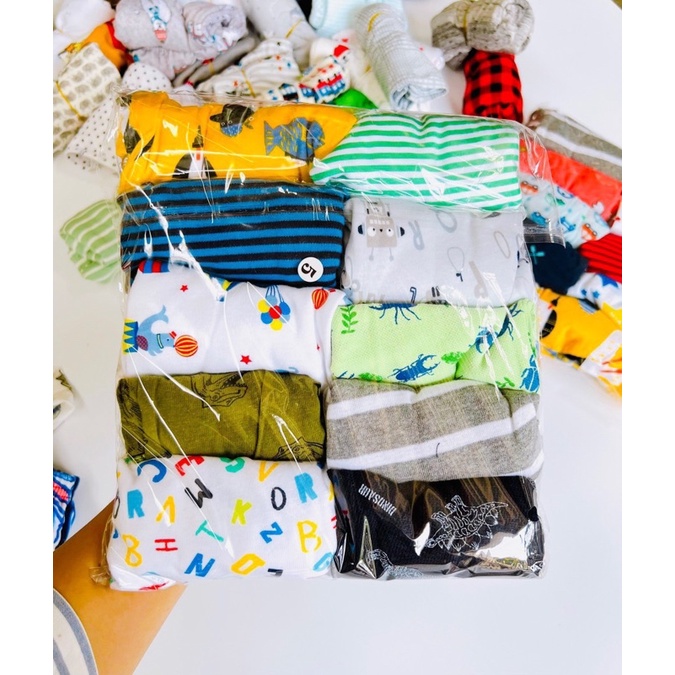 Set 10 quần đùi xuất xịn bé trai