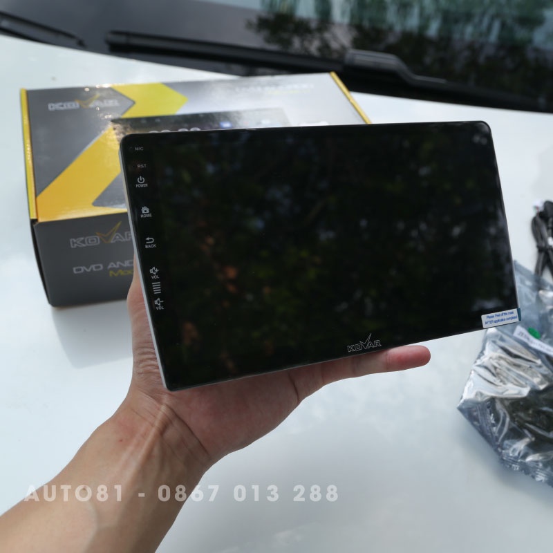 Màn hình ô tô Kovar T1, màn hình android ra lệnh giọng nói, check ph ạt nguội, giải trí đa phương tiện