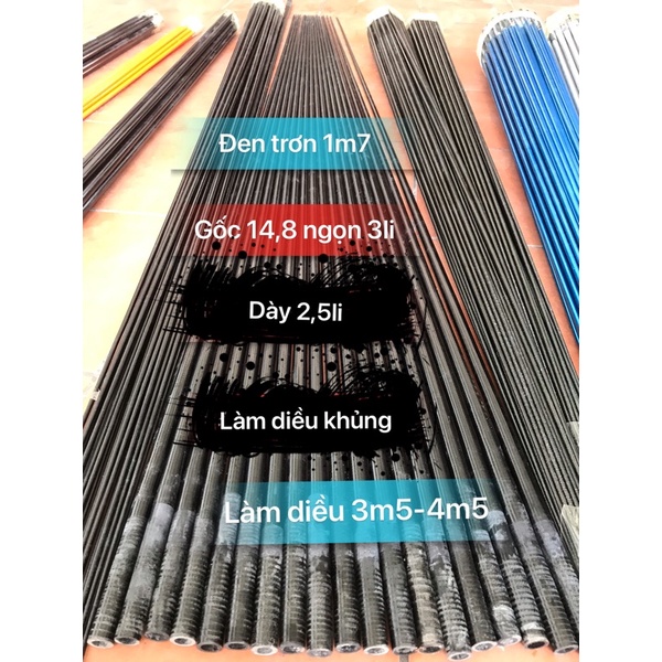 Cacbon làm diều - làm diều khủng