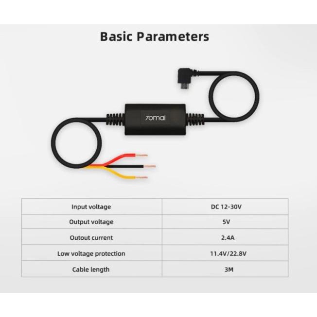 ➵ Bộ dây cáp 70mai Midrive UP02 cho xe hơi | BigBuy360 - bigbuy360.vn