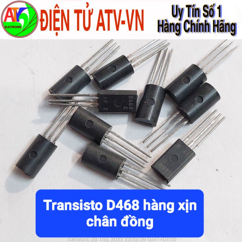 5cái A1013 C2383 D468 Chính Hãng Semi chân đồng
