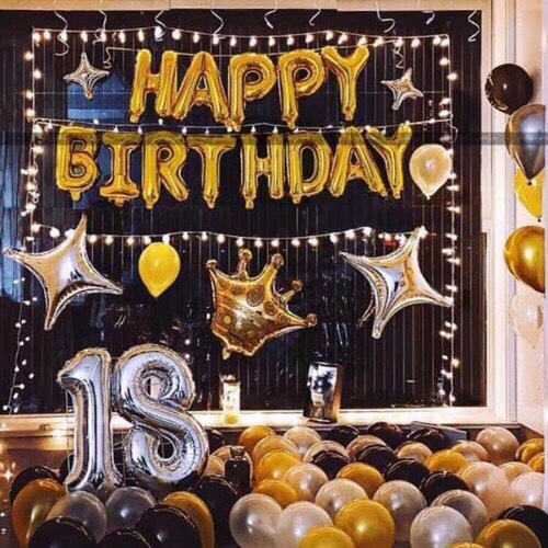 [Ảnh thật] Set trang trí sinh nhật lung linh HPBD (COMBO 97)