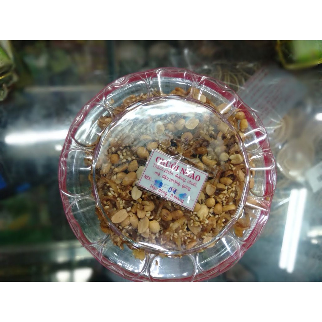 Chuối ngào gừng sợi trọng lượng 200G