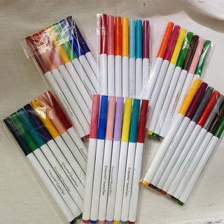 Combo 7 cây Bút lông nét thanh nét đậm của Mỹ - Crayola Super tips (màu ngẫu nhiên)