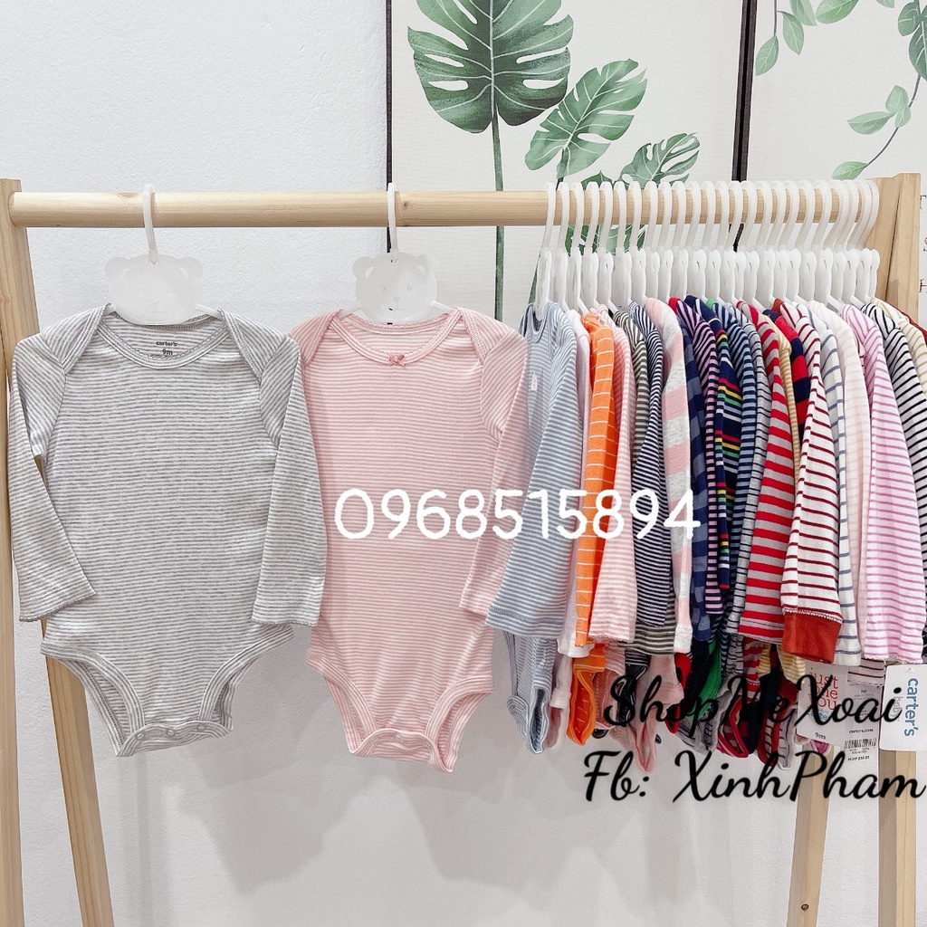 [SIZE 18M 9-11kg LINK 1] BODYCHIP CARTER, BODYCHIP DÀI TAY MIX HÃNG CHO BÉ