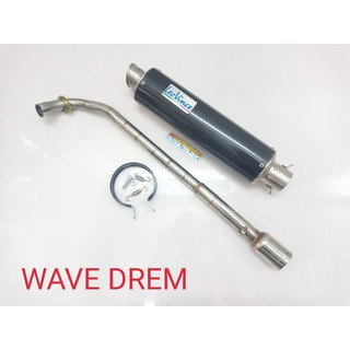 pô xe wave dream leovince dài
