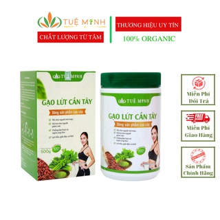 Bột Gạo Lứt Cần Tây Tuệ Minh, Bột Gạo Lứt Cần Tây Giảm Cân Trà Gạo Lứt Loại Bỏ Mỡ Thừa Đẹp Dáng Sáng Da, Săn Chắc Vòng 1