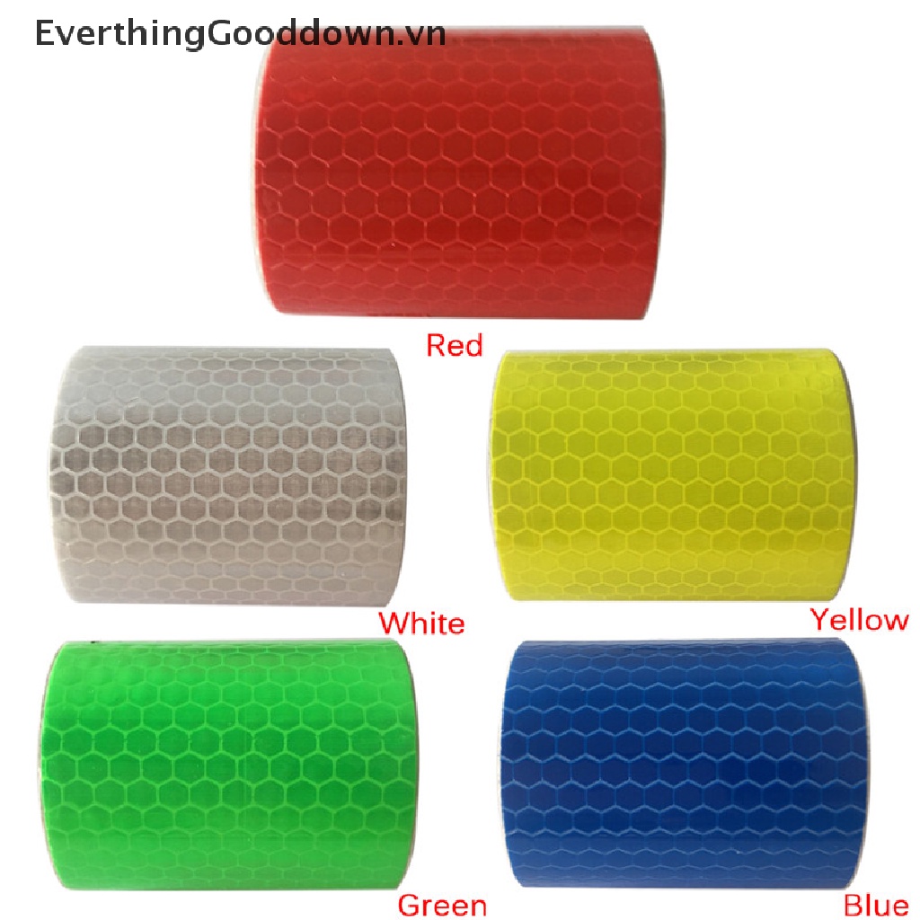 Cuộn Băng Keo Phản Quang Tự Dính Cảnh Báo An Toàn 5Cmx1M