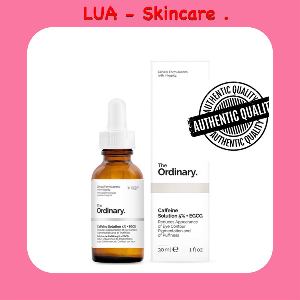 ( BILL CANADA ) Serum mắt Caffeine Solution 5% + EGCG - The Ordinary