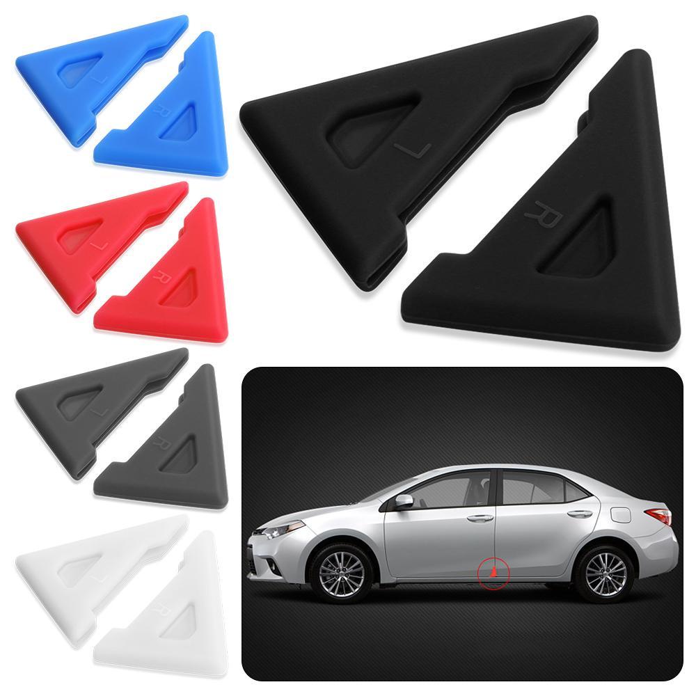 Set 2 Đệm Silicone Bảo Vệ Chống Va Đập Dành Cho Xe Hơi