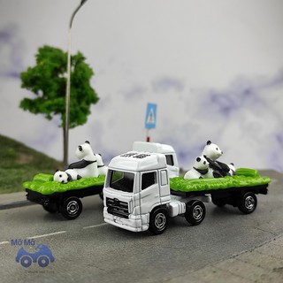 Tomica xe chở gấu trúc Hino Profia