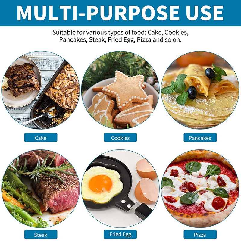 Bộ 2 Xẻng Lật Cắt Bánh Quy / Nấu Ăn Mini Tiện Dụng