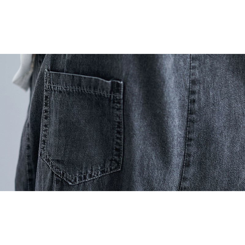 [ORDER] Quần yếm jean nữ bigsize năng động trẻ trung (fit 75kg) | BigBuy360 - bigbuy360.vn