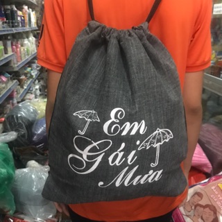 Thanh lý balo bò rút dây giá bèo