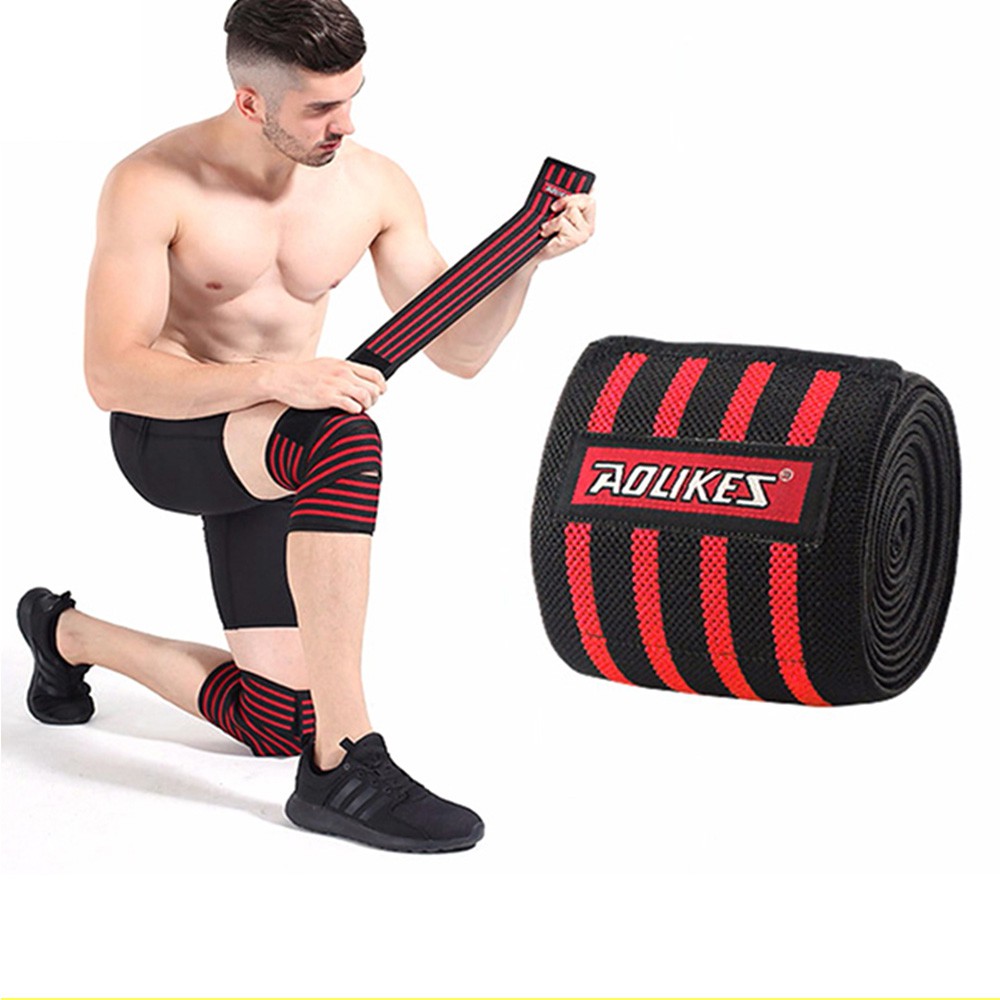 Quấn gối Aolikes - Bảo vệ đầu gối tập Gym  ( 1 cặp )