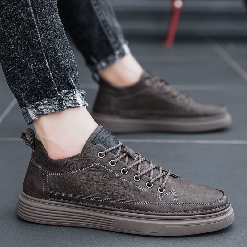 Giày Sneaker Nam, Giày Da Nam Cao Cấp Kiểu Mới 2023