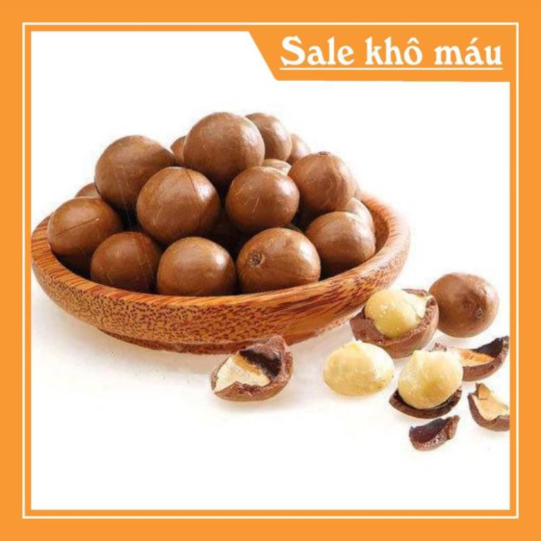 500g hạt macca ăn liền tặng kèm lẫy tách